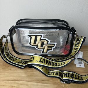 Foco University Central Florida UCF Knights Nitro Citronaut Clear Purse Handbag